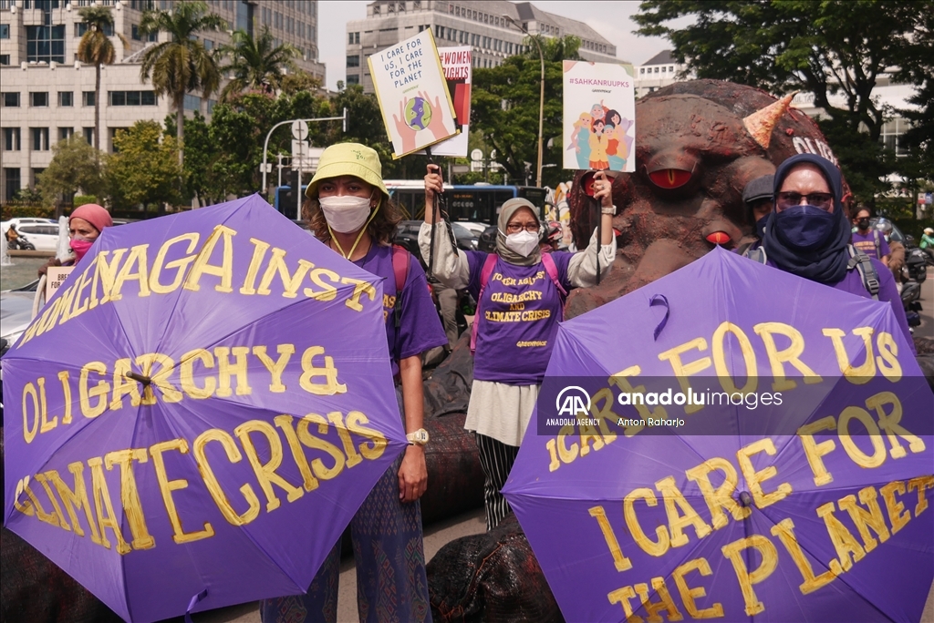 Peringatan Hari Perempuan Internasional Di Jakarta - Anadolu Ajansı