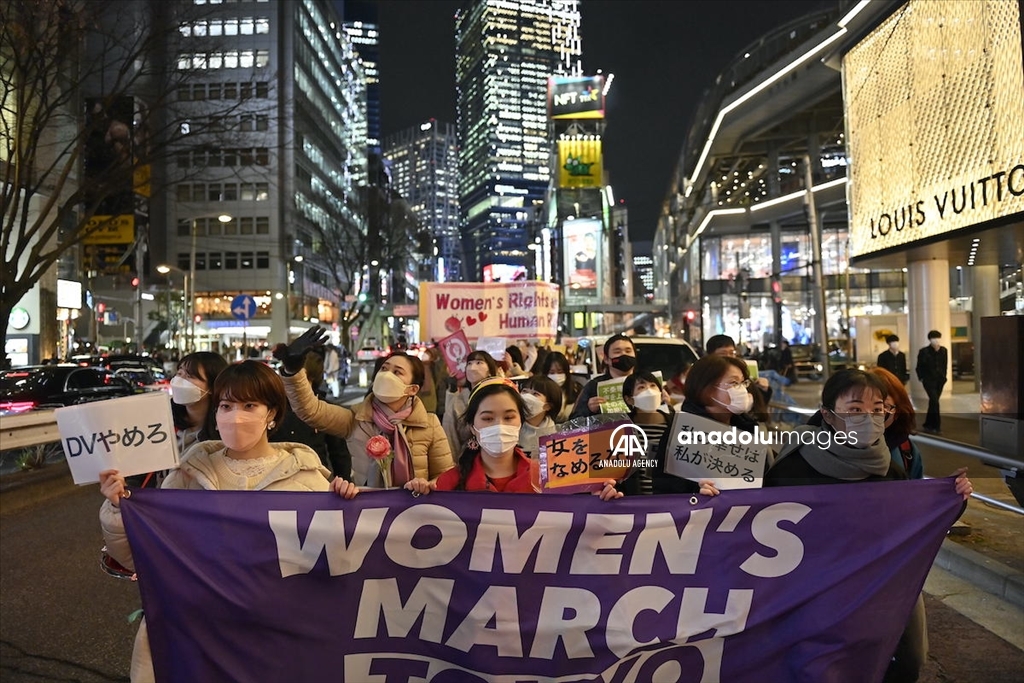 Celebración del Día Internacional de la Mujer en Tokio