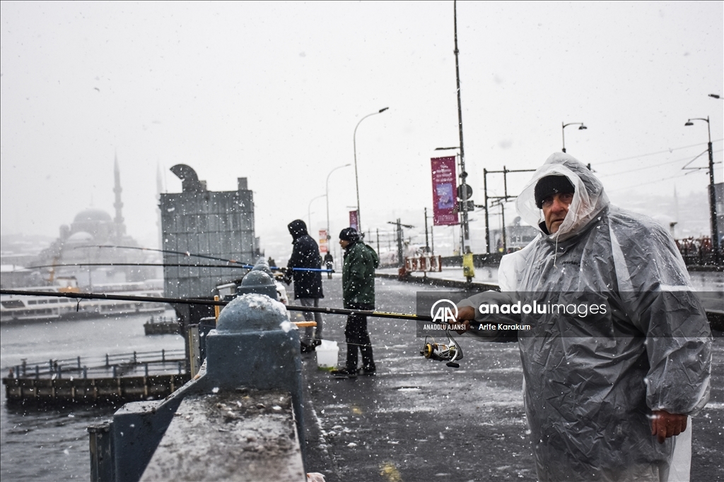İstanbul'da kar yağışı
