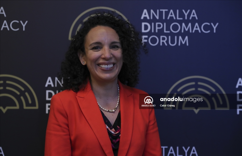 Charges D'Affaires of the Embassy of Peru in Ankara Patricia Duran