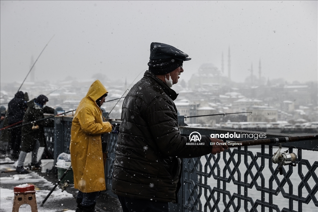 İstanbul'da kar yağışı