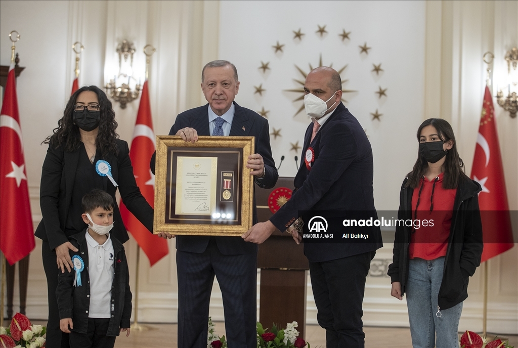 Devlet Övünç Madalyası Tevcih Töreni