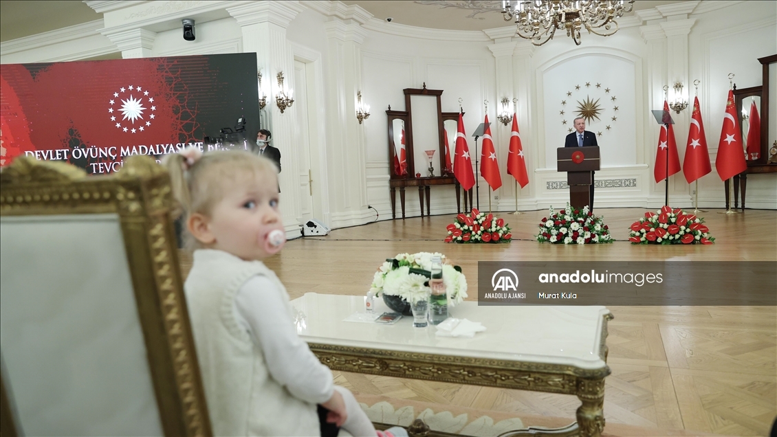 Devlet Övünç Madalyası Tevcih Töreni
