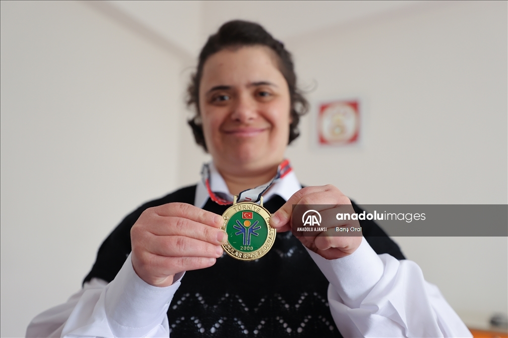 Devlet korumasındaki down sendromlu sporcular, başarı ve azimleriyle örnek oluyor