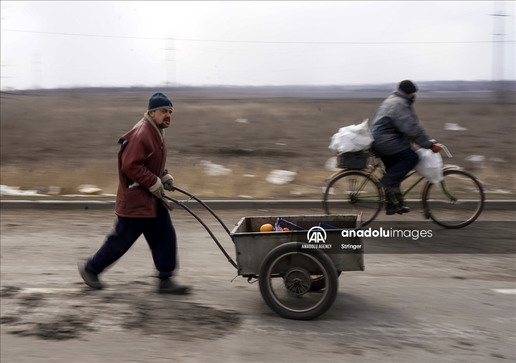 Evacuations from Mariupol in Ukraine
