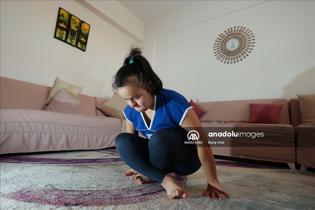 Devlet korumasındaki down sendromlu sporcular, başarı ve azimleriyle örnek oluyor