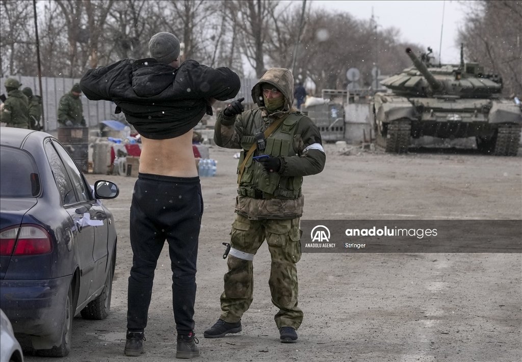Evacuations from Mariupol in Ukraine