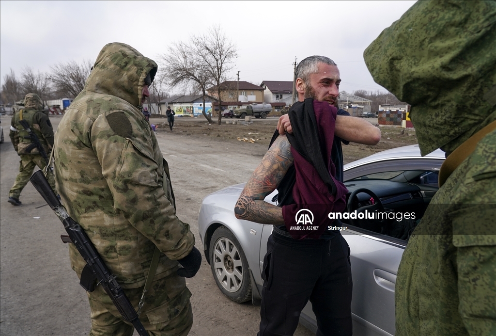Evacuations from Mariupol in Ukraine