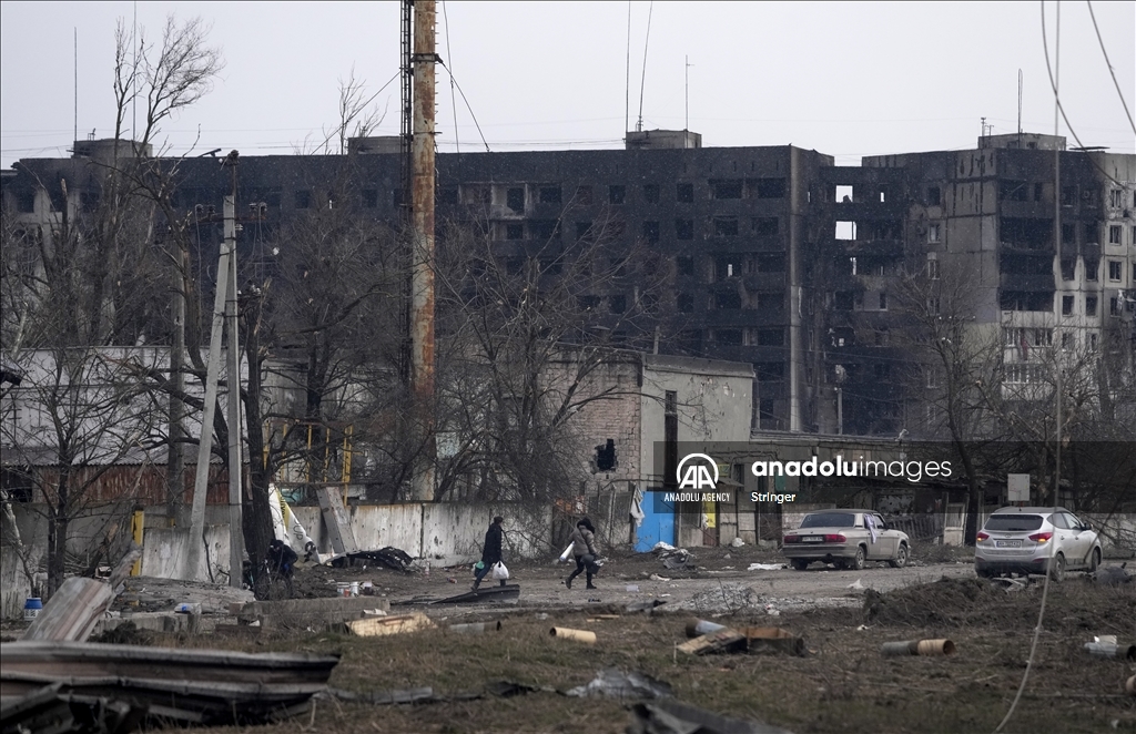 Evacuations from Mariupol in Ukraine