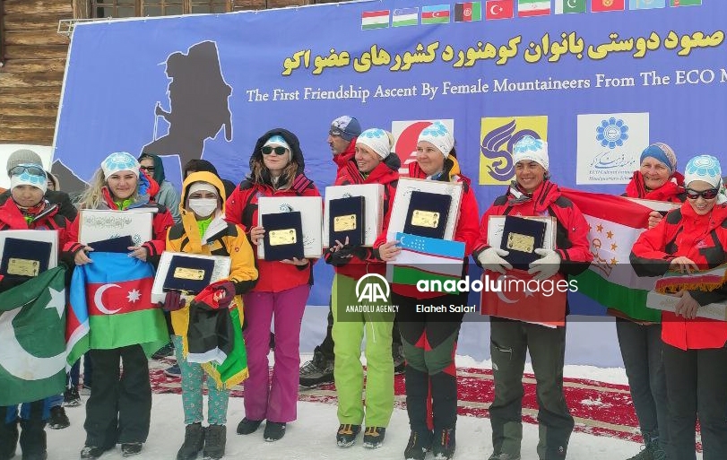 بانوان کوهنورد کشورهای عضو اکو «صعود دوستی» را در تهران رقم زدند