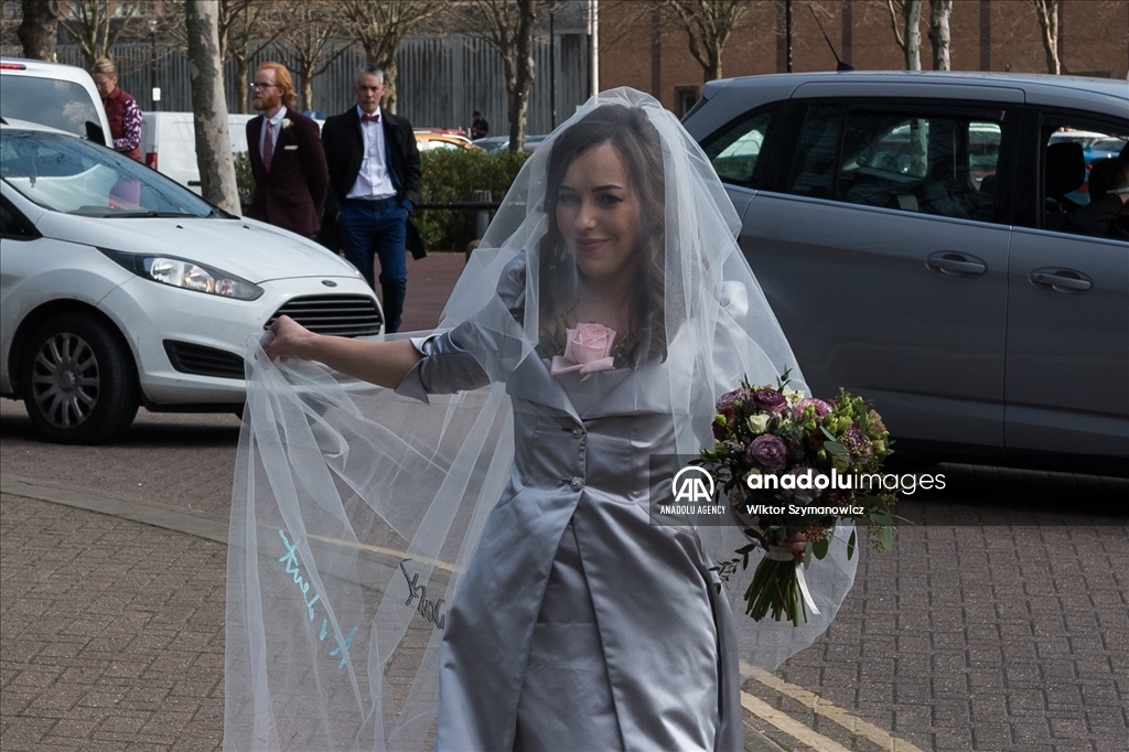 Julian Assange Marries Stella Moris in Belmarsh Prison in London