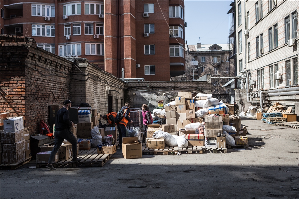 Refuge center in Dnipro