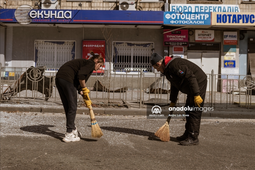 Rusya'nın saldırıları altındaki Ukrayna