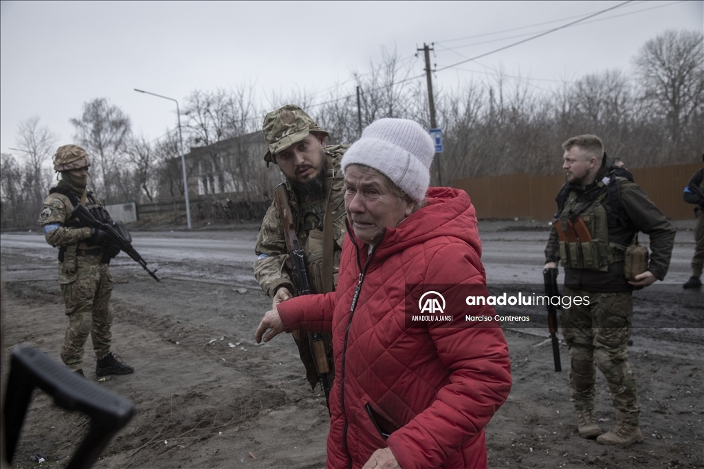 Rusya saldırıları altındaki Ukrayna'daki Nova Basan köyü çatışmalardan zarar gördü