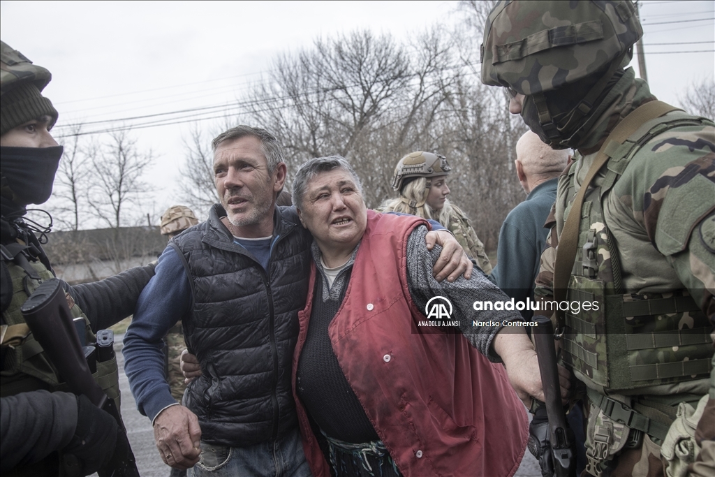 Rusya saldırıları altındaki Ukrayna'daki Nova Basan köyü çatışmalardan zarar gördü