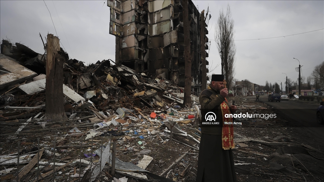 Rusya'nın saldırısı altındaki Ukrayna