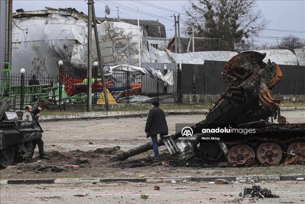 Rusya'nın saldırısı altındaki Ukrayna