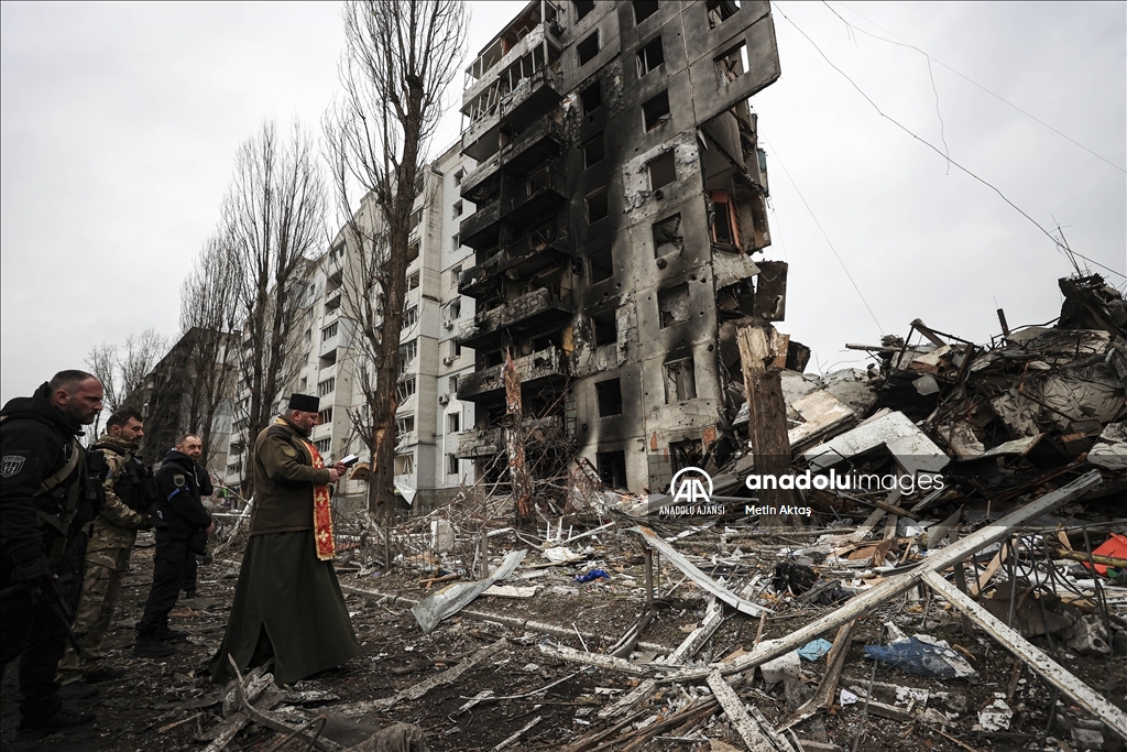 Rusya'nın saldırısı altındaki Ukrayna