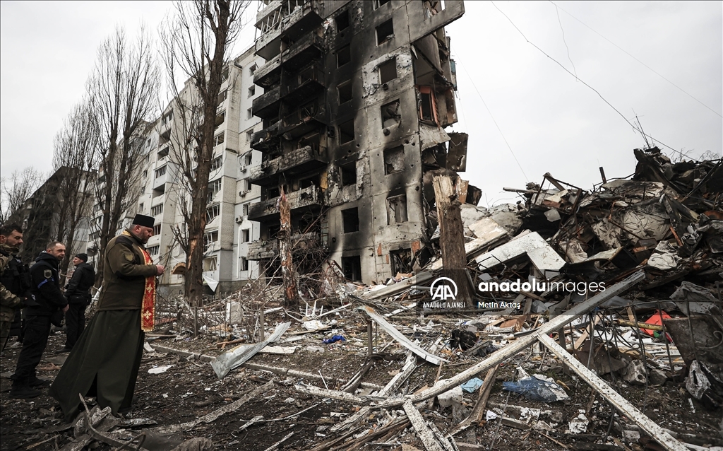 Rusya'nın saldırısı altındaki Ukrayna