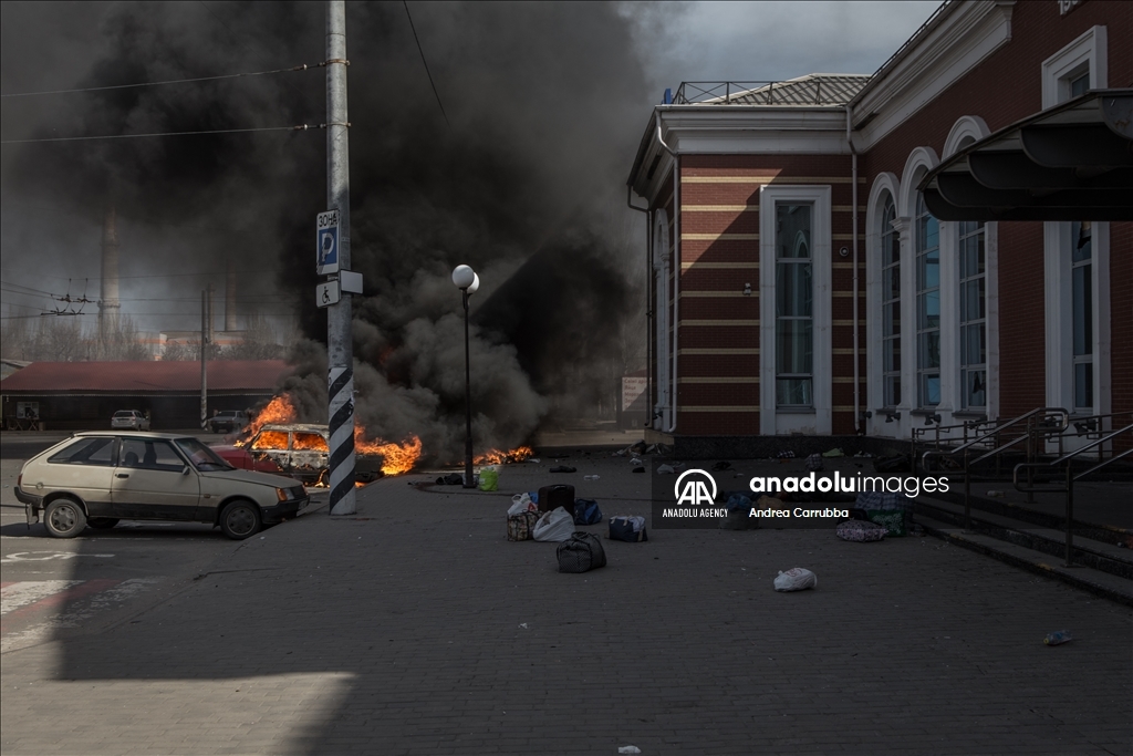 Ракетный обстрел вокзала в Краматорске, число жертв достигло 39