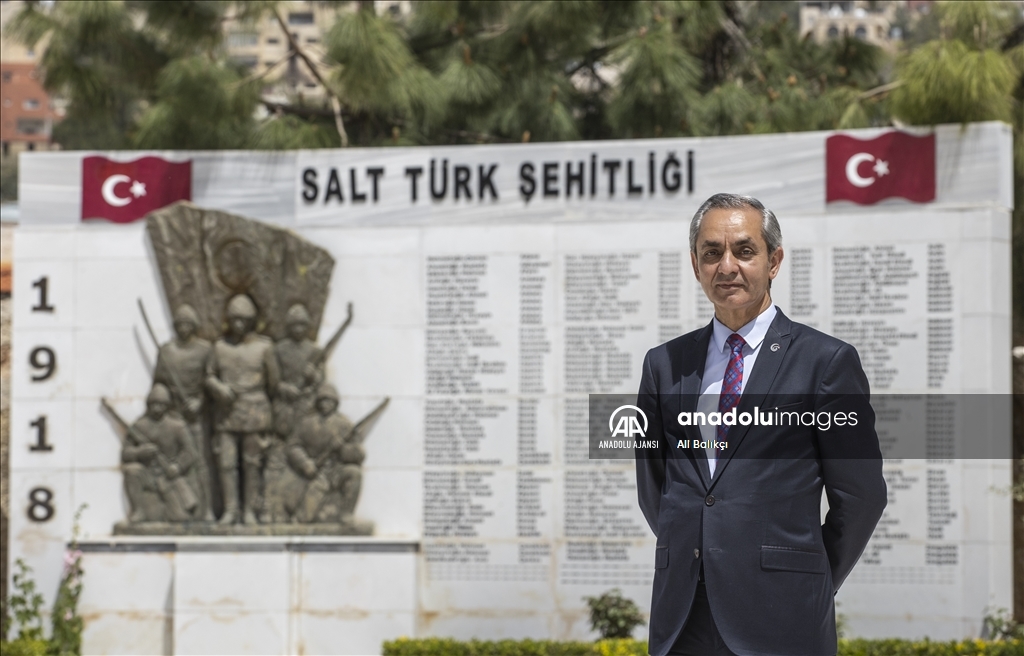 Kudüs ve Yuşa kahramanlarının anısı Salt Türk Şehitliği'nde yaşatılıyor