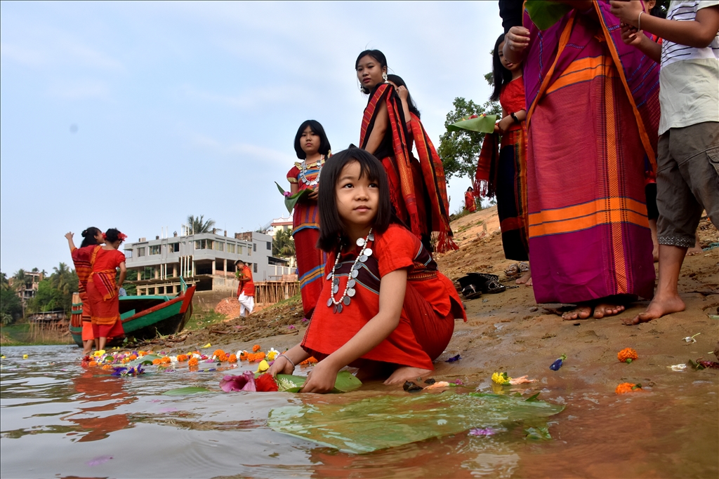 Bangladeş'te Biju festivali