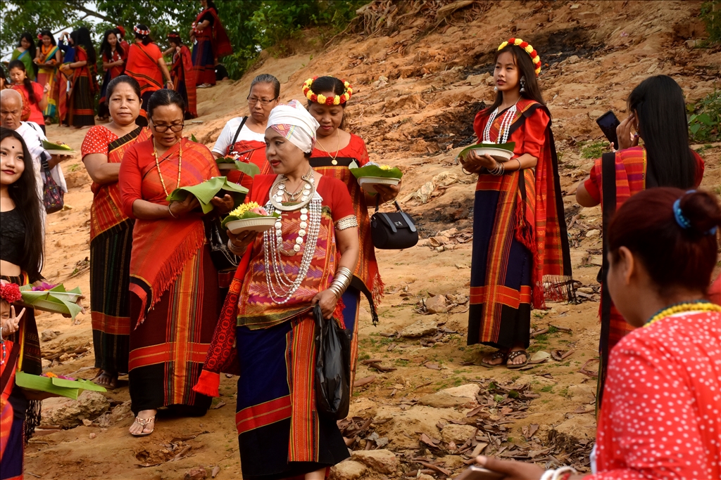 Bangladeş'te Biju festivali