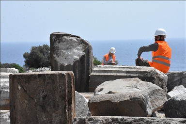 کشف کتیبه‌های جدید در شهر باستانی کنیدوس ترکیه