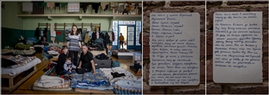 Letters of Ukrainian refugees sheltered in Lviv