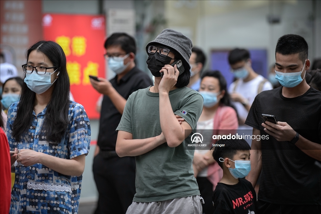 Guangzhou'da Kovid-19 önlemleri: Nükleik asit testi