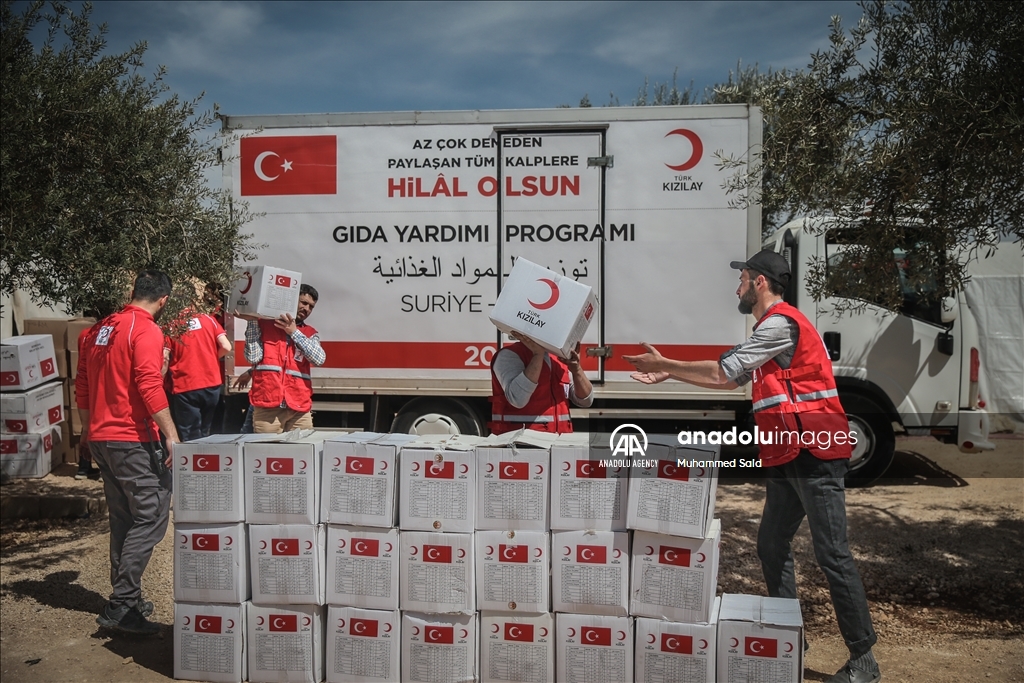 جميعة الهلال الأحمر التركي مساعدات لأكثر من 6.7 ملايين شخص من المحتاجي