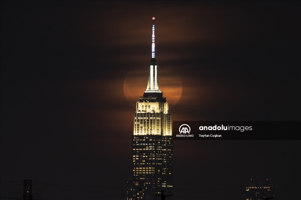 New York'ta dolunay