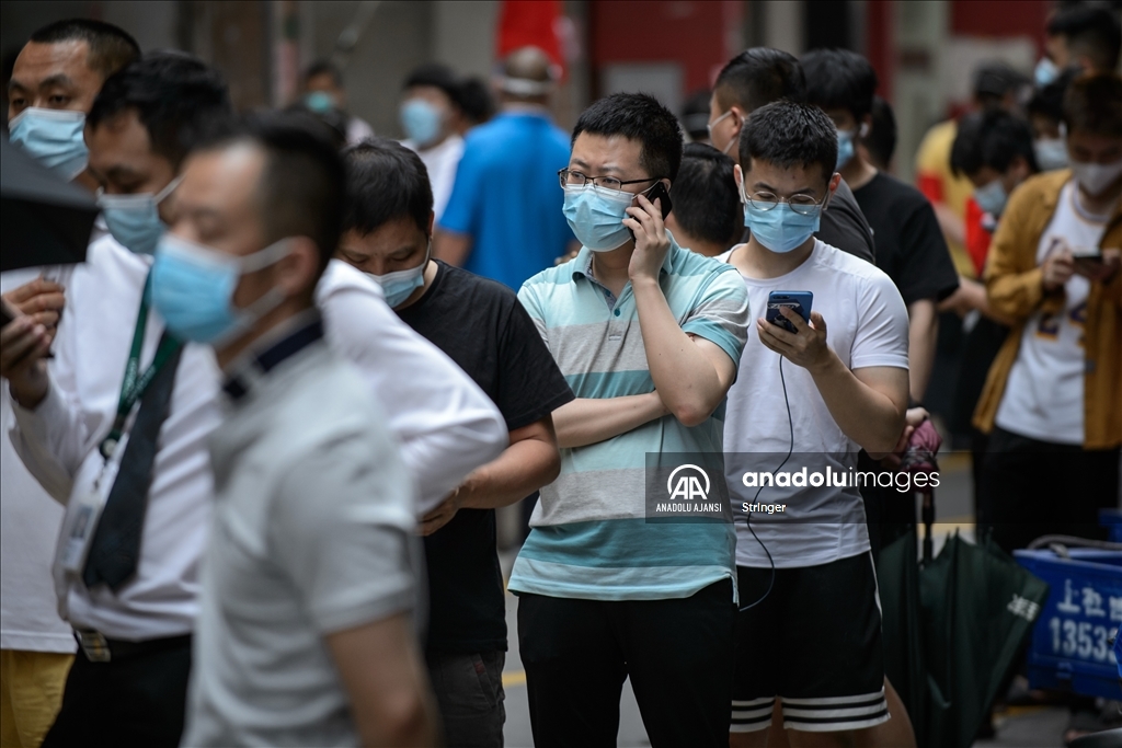 Guangzhou'da Kovid-19 önlemleri: Nükleik asit testi