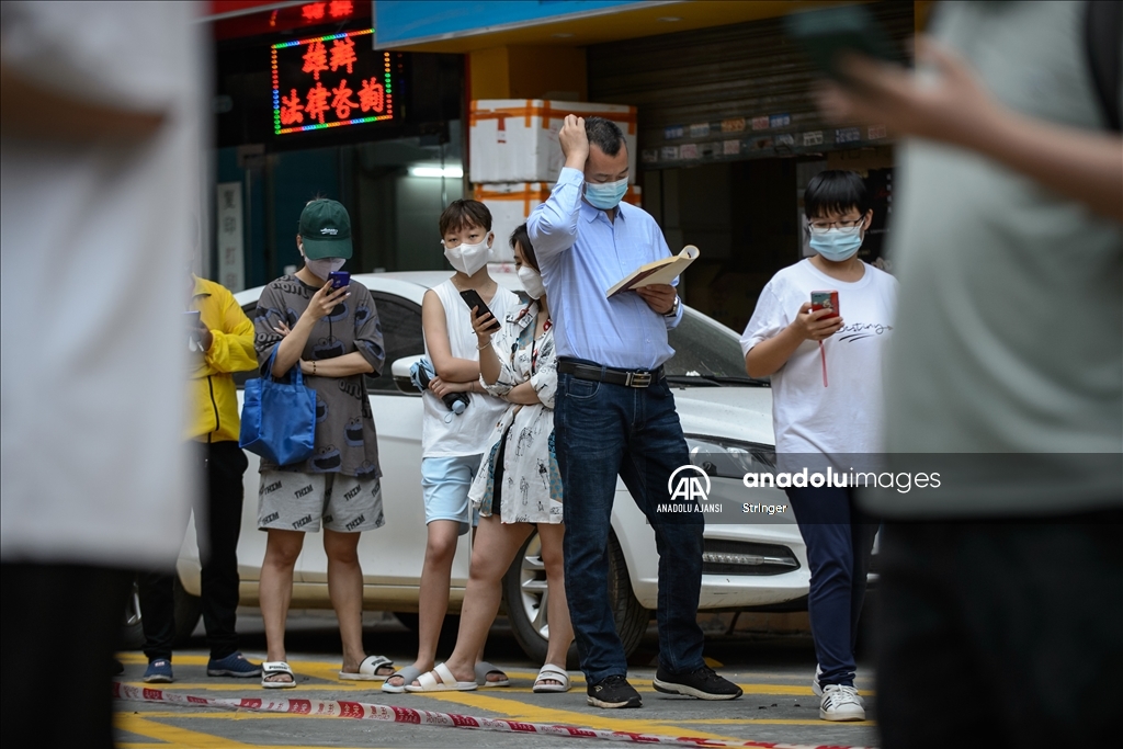 Guangzhou'da Kovid-19 önlemleri: Nükleik asit testi