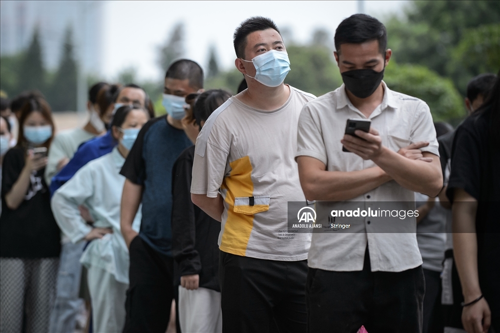 Guangzhou'da Kovid-19 önlemleri: Nükleik asit testi