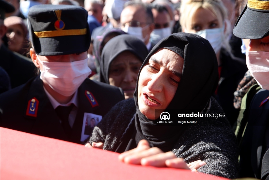 Şehit Piyade Teğmen Kaan Kanlıkuyu, Çankırı'da son yolculuğuna uğurlandı