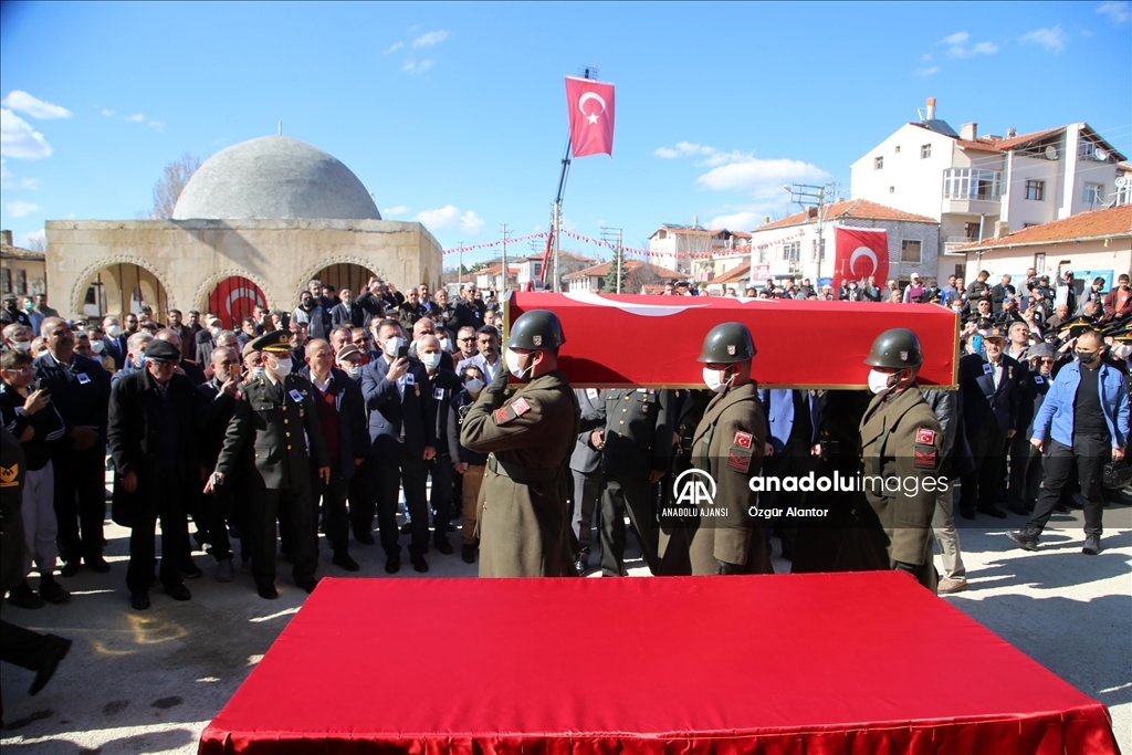 Şehit Piyade Teğmen Kaan Kanlıkuyu, Çankırı'da son yolculuğuna uğurlandı