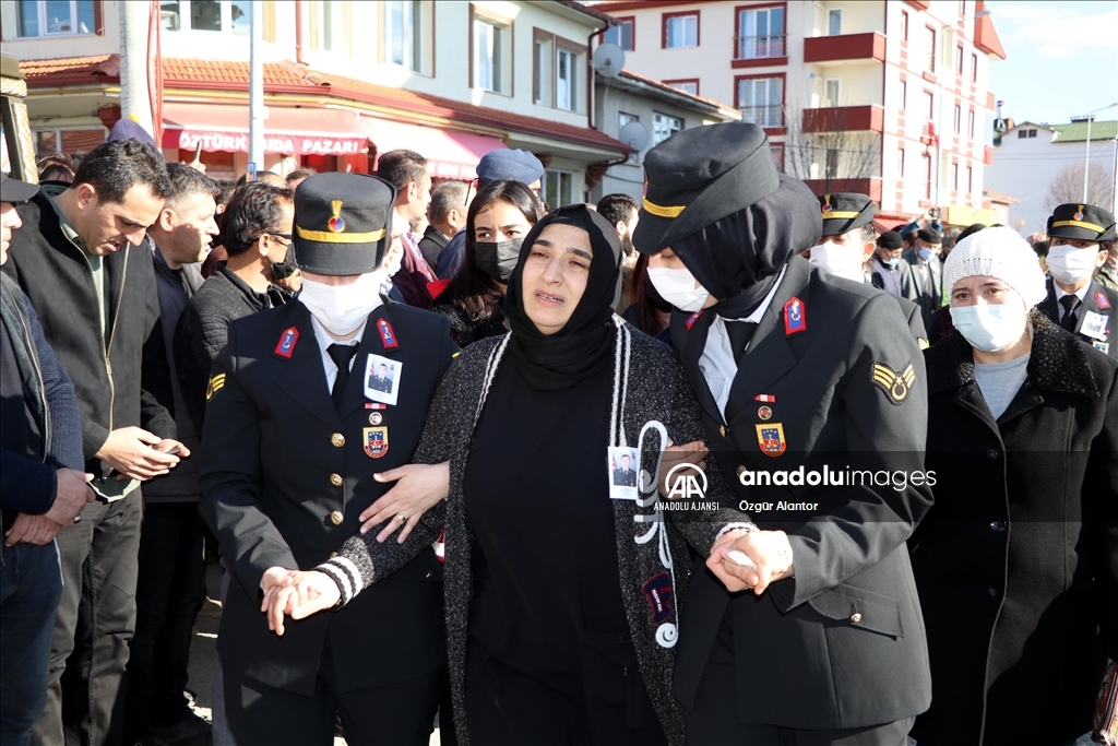 Şehit Piyade Teğmen Kaan Kanlıkuyu, Çankırı'da son yolculuğuna uğurlandı