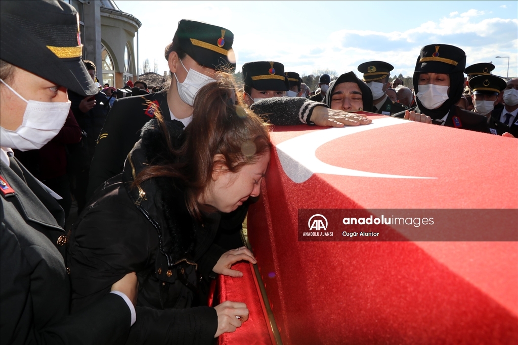 Şehit Piyade Teğmen Kaan Kanlıkuyu, Çankırı'da son yolculuğuna uğurlandı