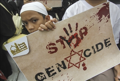Aksi damai Bela al-Aqsa di Kedubes AS, Jakarta