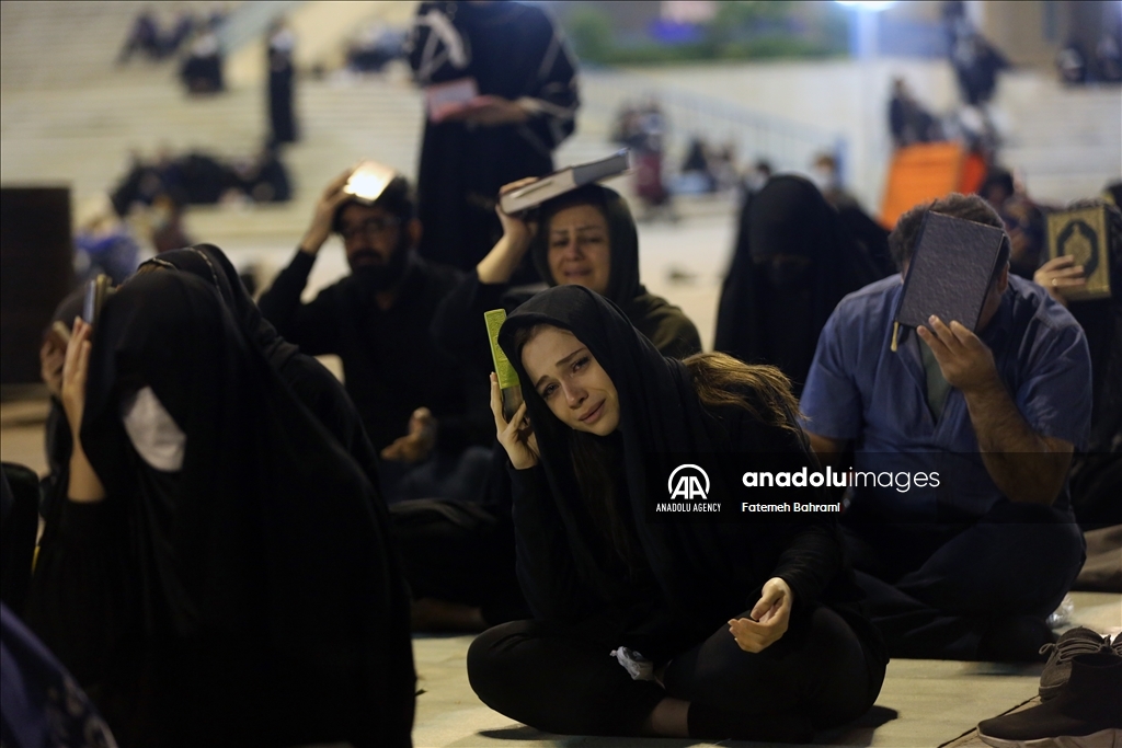 مراسم احیاء شب نوزدهم ماه مبارک رمضان در تهران