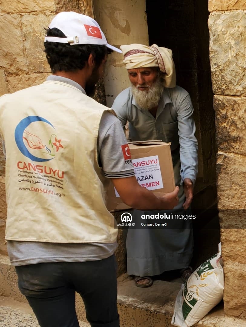 کمک‌های ترکیه به نیازمندان یمن در ماه مبارک رمضان
