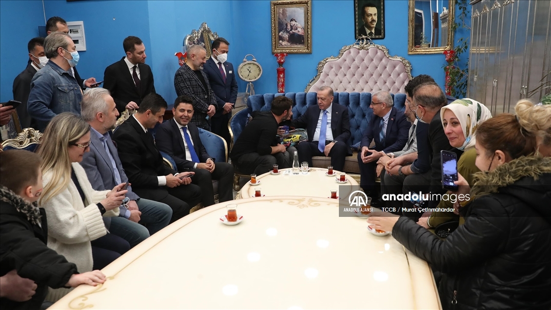Cumhurbaşkanı Recep Tayyip Erdoğan, İstanbul'da