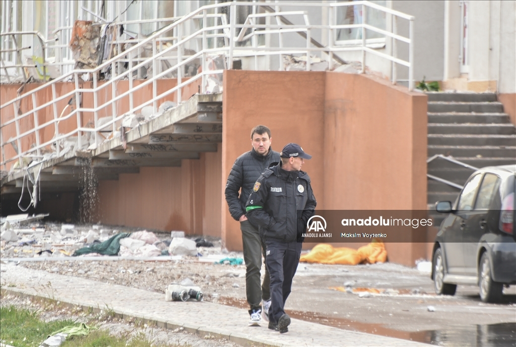 Rusya'nın saldırısı altındaki Ukrayna