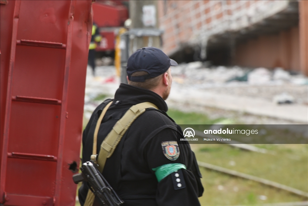 Rusya'nın saldırısı altındaki Ukrayna