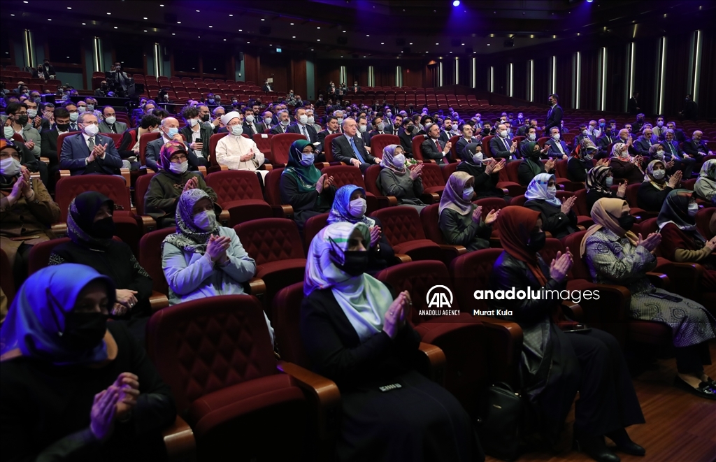 أردوغان يشارك في الحفل الختامي لمسابقة حسن تلاوة القرآن الكريم