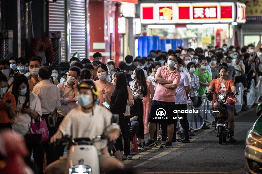 Guangzhou'da Kovid-19 önlemleri: Nükleik asit testi