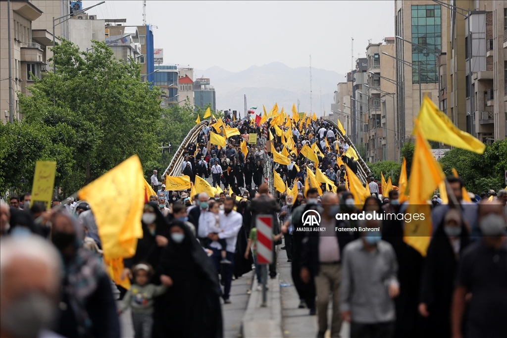 راهپیمایی روز جهانی قدس در تهران  