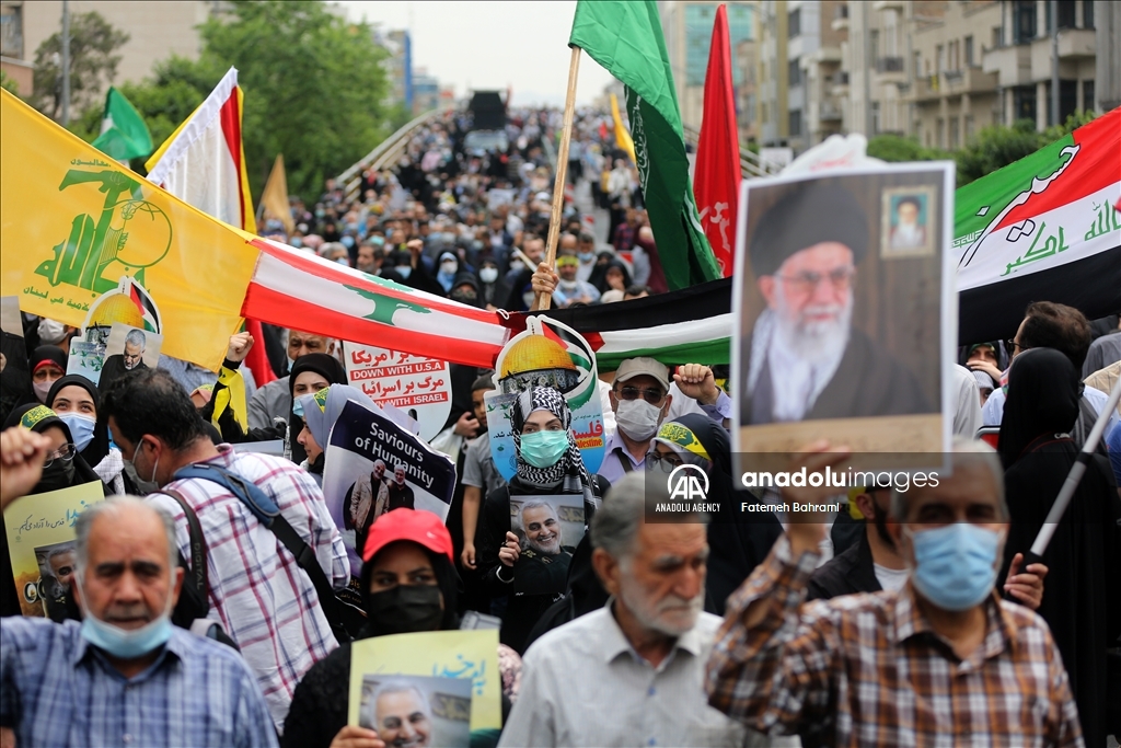 راهپیمایی روز جهانی قدس در تهران  