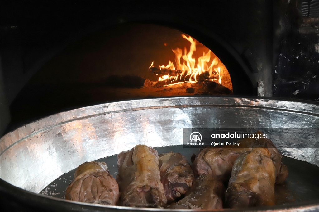Meşe odunuyla pişen lezzet: Gerdan kebabı